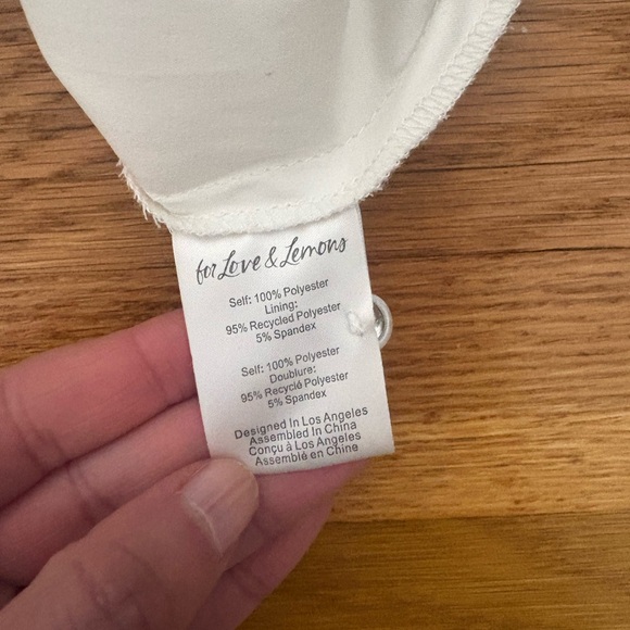 For Love And Lemons women’s Charmaine Sheer Lace Midi Skirt Size M - Picture 9 of 13